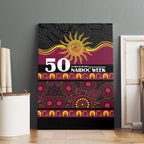 Broncos NAIDOC Week Canvas Wall Art Aboriginal Torres Strait Islanders Vibe
