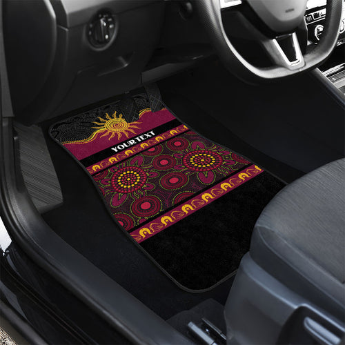 Broncos NAIDOC Week Personalised Car Mats Aboriginal Torres Strait Islanders Vibe