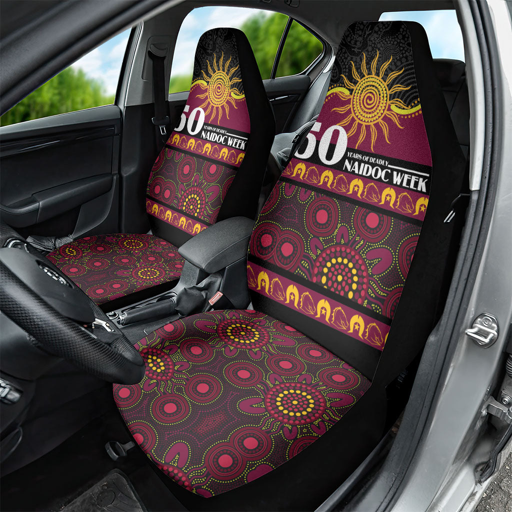 Broncos NAIDOC Week Car Seat Cover Aboriginal Torres Strait Islanders Vibe
