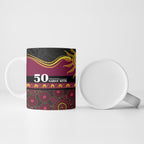 Broncos NAIDOC Week Personalised Ceramic Mug Aboriginal Torres Strait Islanders Vibe