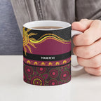 Broncos NAIDOC Week Personalised Ceramic Mug Aboriginal Torres Strait Islanders Vibe