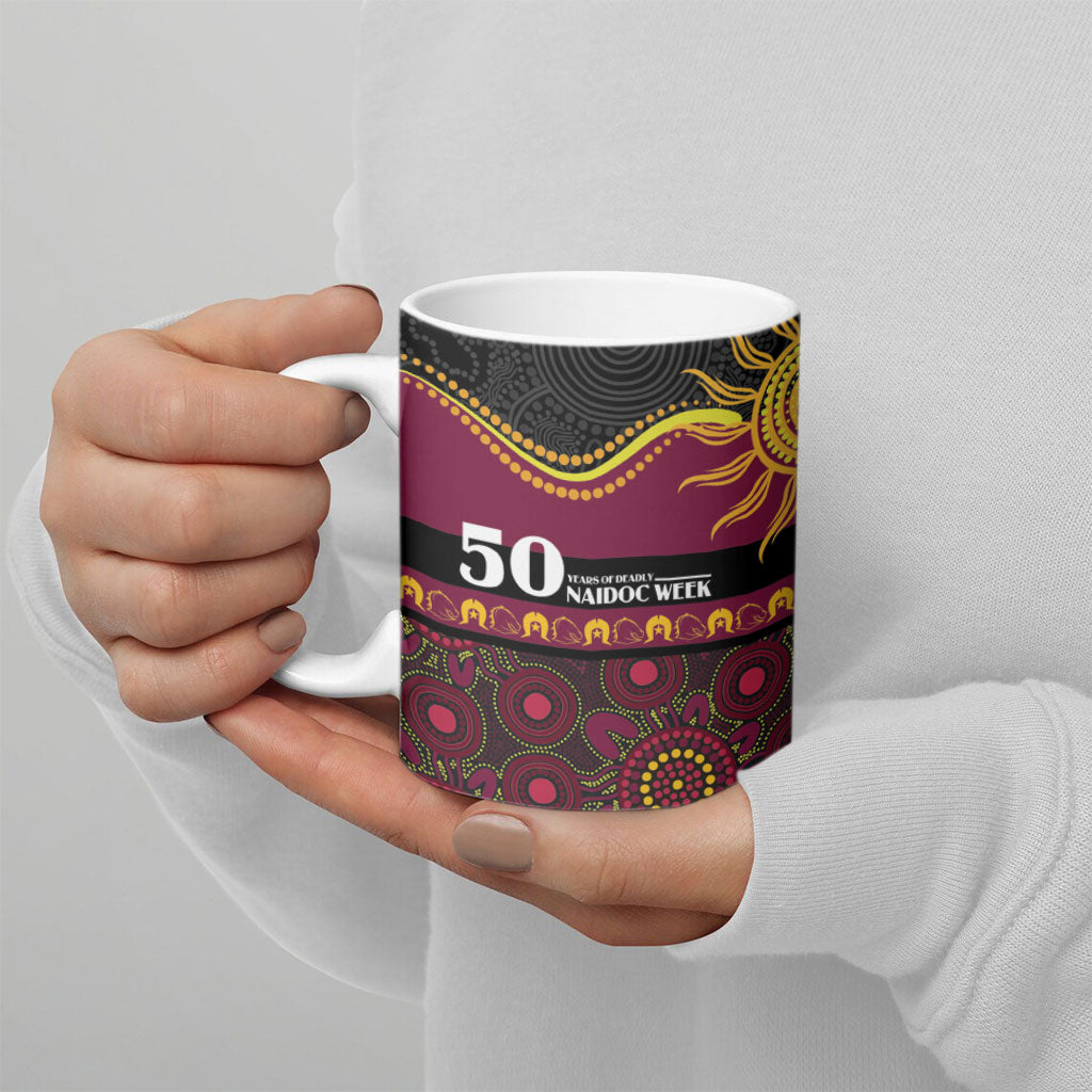 Broncos NAIDOC Week Personalised Ceramic Mug Aboriginal Torres Strait Islanders Vibe