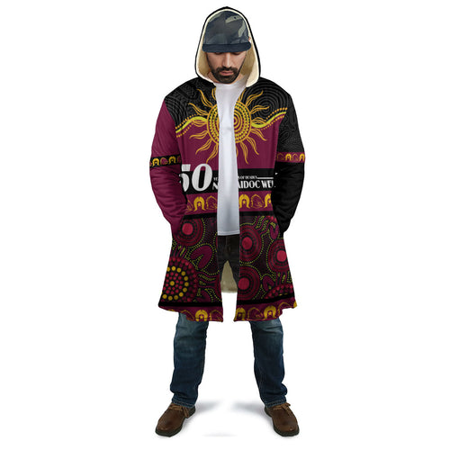 Broncos NAIDOC Week Personalised Cloak Aboriginal Torres Strait Islanders Vibe