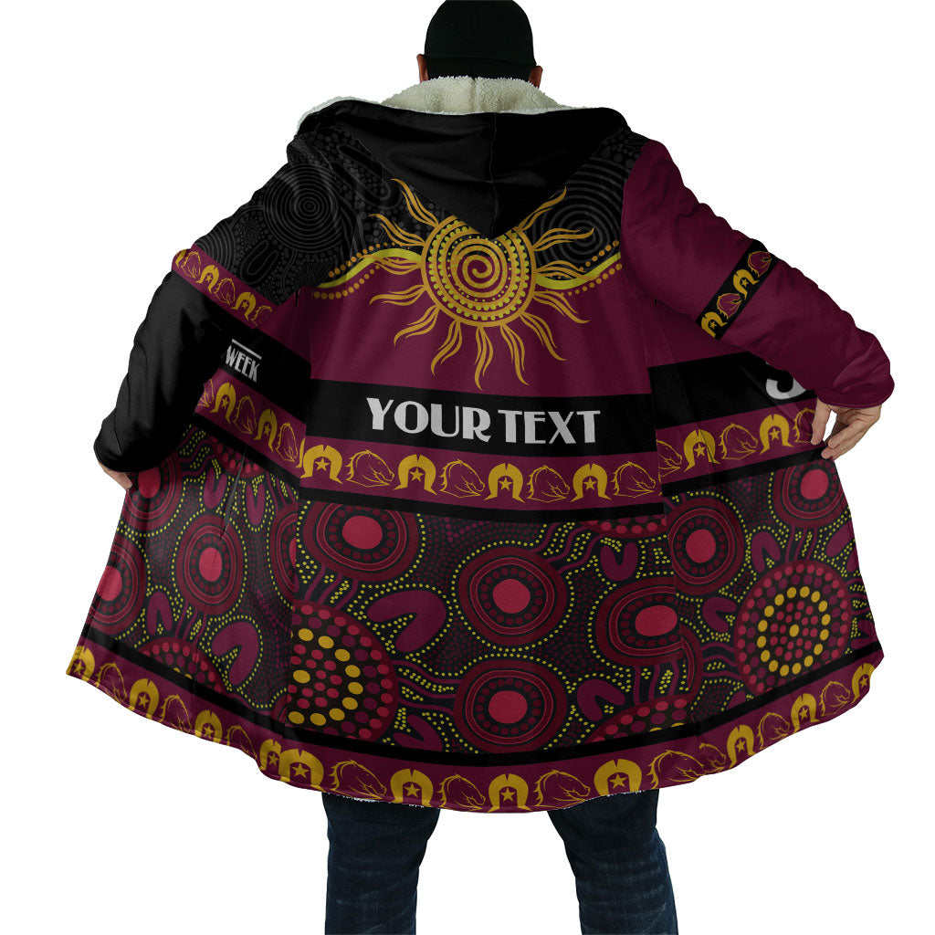 Broncos NAIDOC Week Personalised Cloak Aboriginal Torres Strait Islanders Vibe