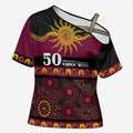 Broncos NAIDOC Week Personalised Cross Shoulder Shirt Aboriginal Torres Strait Islanders Vibe