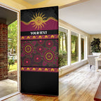 Broncos NAIDOC Week Personalised Door Cover Aboriginal Torres Strait Islanders Vibe