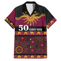 Broncos NAIDOC Week Personalised Family Matching Mermaid Dress and Hawaiian Shirt Aboriginal Torres Strait Islanders Vibe