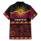 Broncos NAIDOC Week Personalised Family Matching Short Sleeve Bodycon Dress and Hawaiian Shirt Aboriginal Torres Strait Islanders Vibe