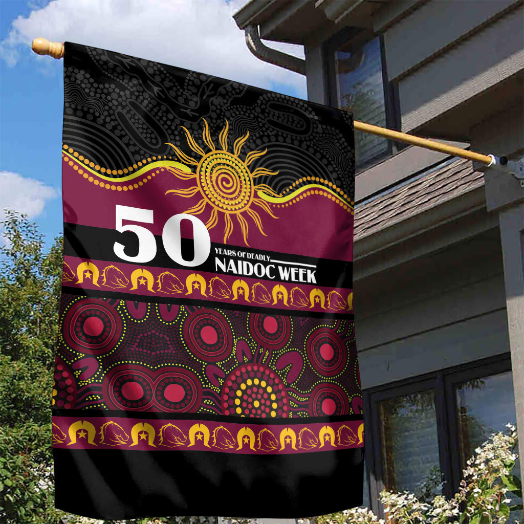 Broncos NAIDOC Week Garden Flag Aboriginal Torres Strait Islanders Vibe