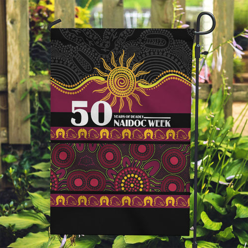 Broncos NAIDOC Week Garden Flag Aboriginal Torres Strait Islanders Vibe