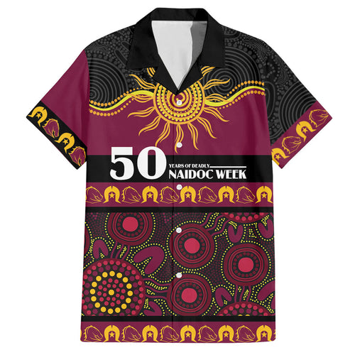 Broncos NAIDOC Week Personalised Hawaiian Shirt Aboriginal Torres Strait Islanders Vibe