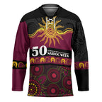 Broncos NAIDOC Week Personalised Hockey Jersey Aboriginal Torres Strait Islanders Vibe
