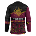Broncos NAIDOC Week Personalised Hockey Jersey Aboriginal Torres Strait Islanders Vibe