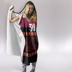 Broncos NAIDOC Week Hooded Blanket Aboriginal Torres Strait Islanders Vibe