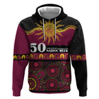 Broncos NAIDOC Week Personalised Hoodie Aboriginal Torres Strait Islanders Vibe