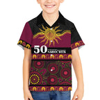 Broncos NAIDOC Week Personalised Kid Hawaiian Shirt Aboriginal Torres Strait Islanders Vibe