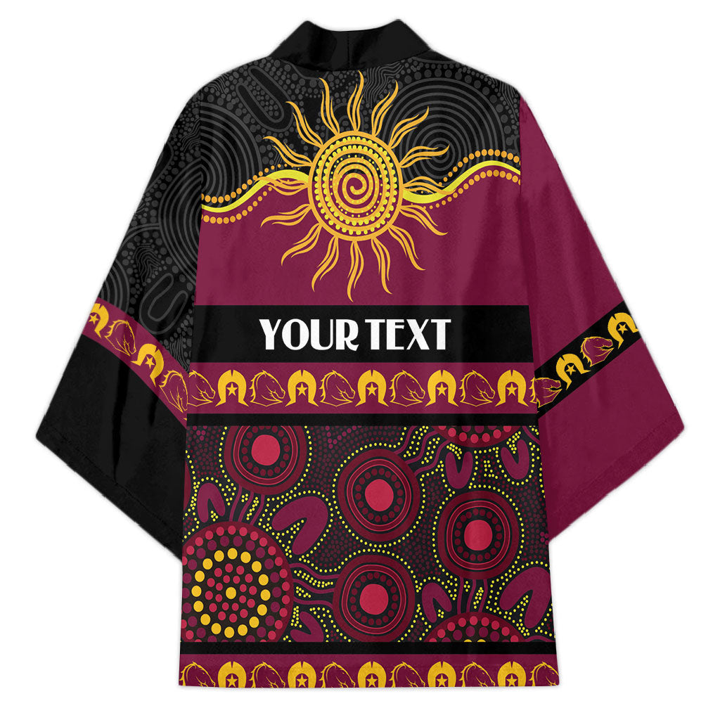 Broncos NAIDOC Week Personalised Kimono Aboriginal Torres Strait Islanders Vibe