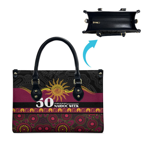 Broncos NAIDOC Week Leather Bag Aboriginal Torres Strait Islanders Vibe