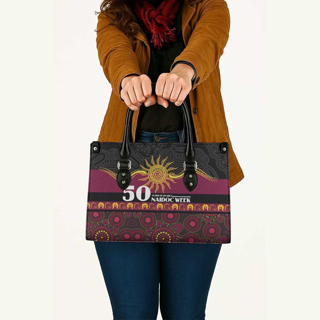 Broncos NAIDOC Week Leather Bag Aboriginal Torres Strait Islanders Vibe