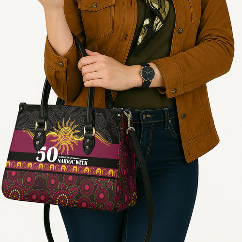 Broncos NAIDOC Week Leather Bag Aboriginal Torres Strait Islanders Vibe