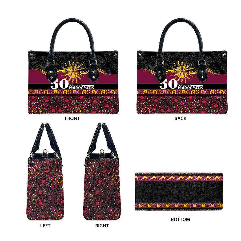 Broncos NAIDOC Week Leather Bag Aboriginal Torres Strait Islanders Vibe