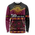 Broncos NAIDOC Week Personalised Long Sleeve Shirt Aboriginal Torres Strait Islanders Vibe