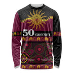 Broncos NAIDOC Week Personalised Long Sleeve Shirt Aboriginal Torres Strait Islanders Vibe