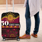 Broncos NAIDOC Week Luggage Cover Aboriginal Torres Strait Islanders Vibe