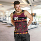 Broncos NAIDOC Week Personalised Men Tank Top Aboriginal Torres Strait Islanders Vibe