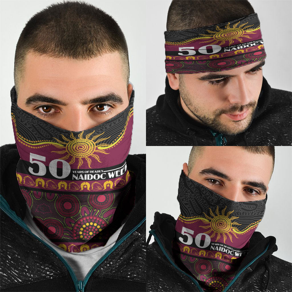 Broncos NAIDOC Week Neck Gaiter Aboriginal Torres Strait Islanders Vibe