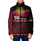 Broncos NAIDOC Week Personalised Padded Jacket Aboriginal Torres Strait Islanders Vibe