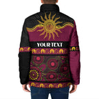 Broncos NAIDOC Week Personalised Padded Jacket Aboriginal Torres Strait Islanders Vibe