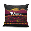 Broncos NAIDOC Week Pillow Cover Aboriginal Torres Strait Islanders Vibe