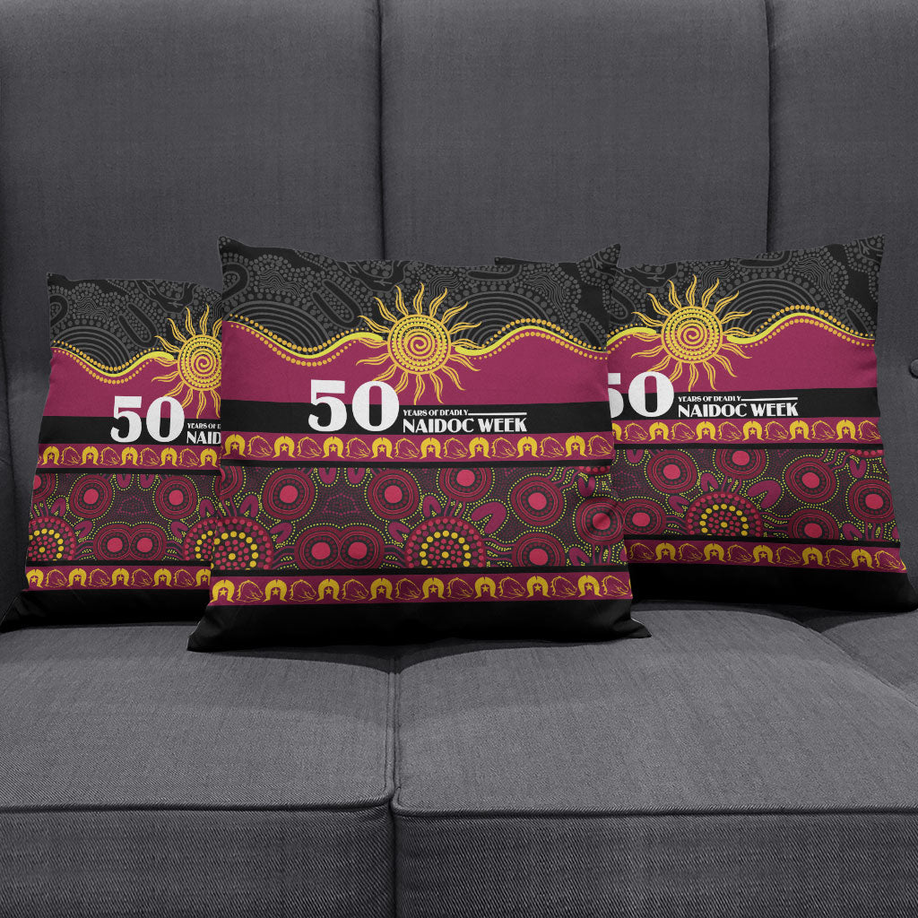 Broncos NAIDOC Week Pillow Cover Aboriginal Torres Strait Islanders Vibe