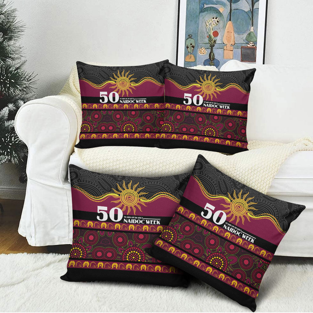 Broncos NAIDOC Week Pillow Cover Aboriginal Torres Strait Islanders Vibe