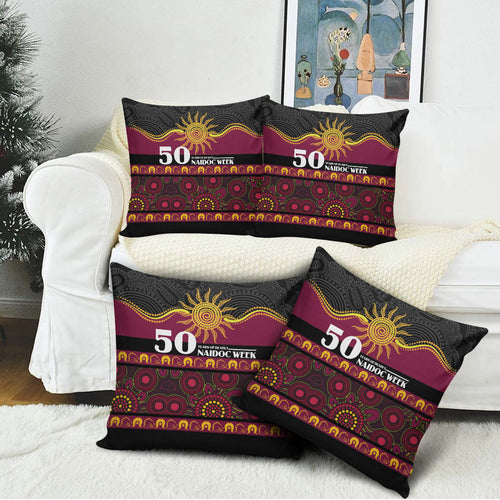 Broncos NAIDOC Week Pillow Cover Aboriginal Torres Strait Islanders Vibe