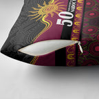 Broncos NAIDOC Week Pillow Cover Aboriginal Torres Strait Islanders Vibe