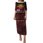 Broncos NAIDOC Week Personalised Puletasi Aboriginal Torres Strait Islanders Vibe