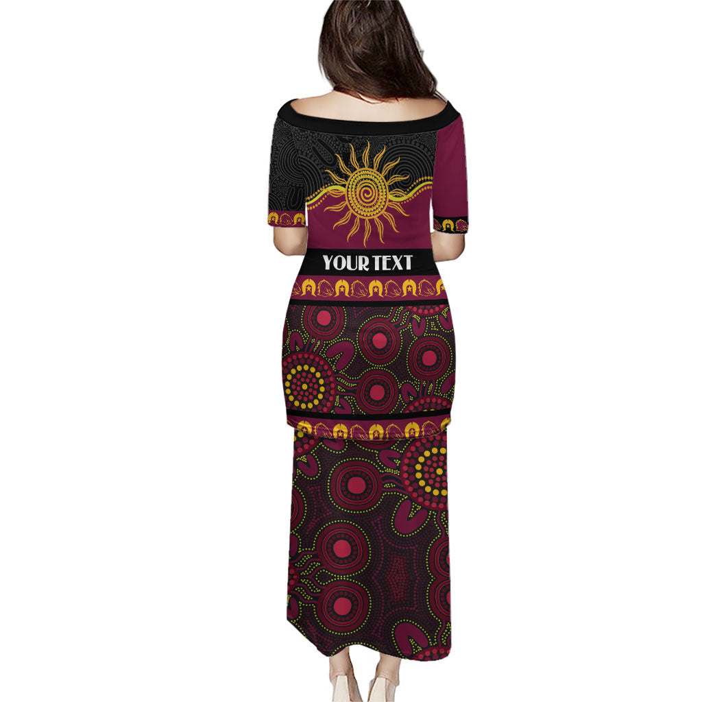 Broncos NAIDOC Week Personalised Puletasi Aboriginal Torres Strait Islanders Vibe