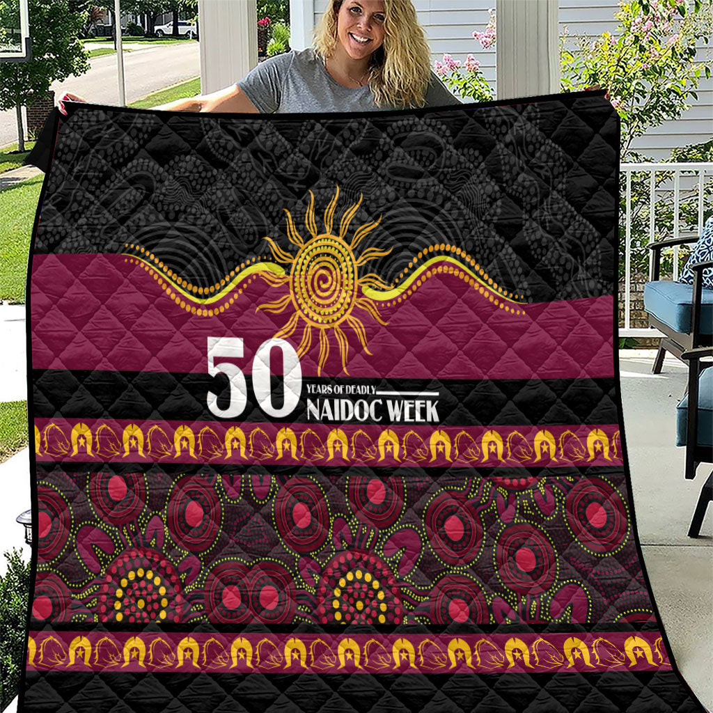Broncos NAIDOC Week Quilt Aboriginal Torres Strait Islanders Vibe