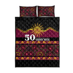 Broncos NAIDOC Week Quilt Bed Set Aboriginal Torres Strait Islanders Vibe