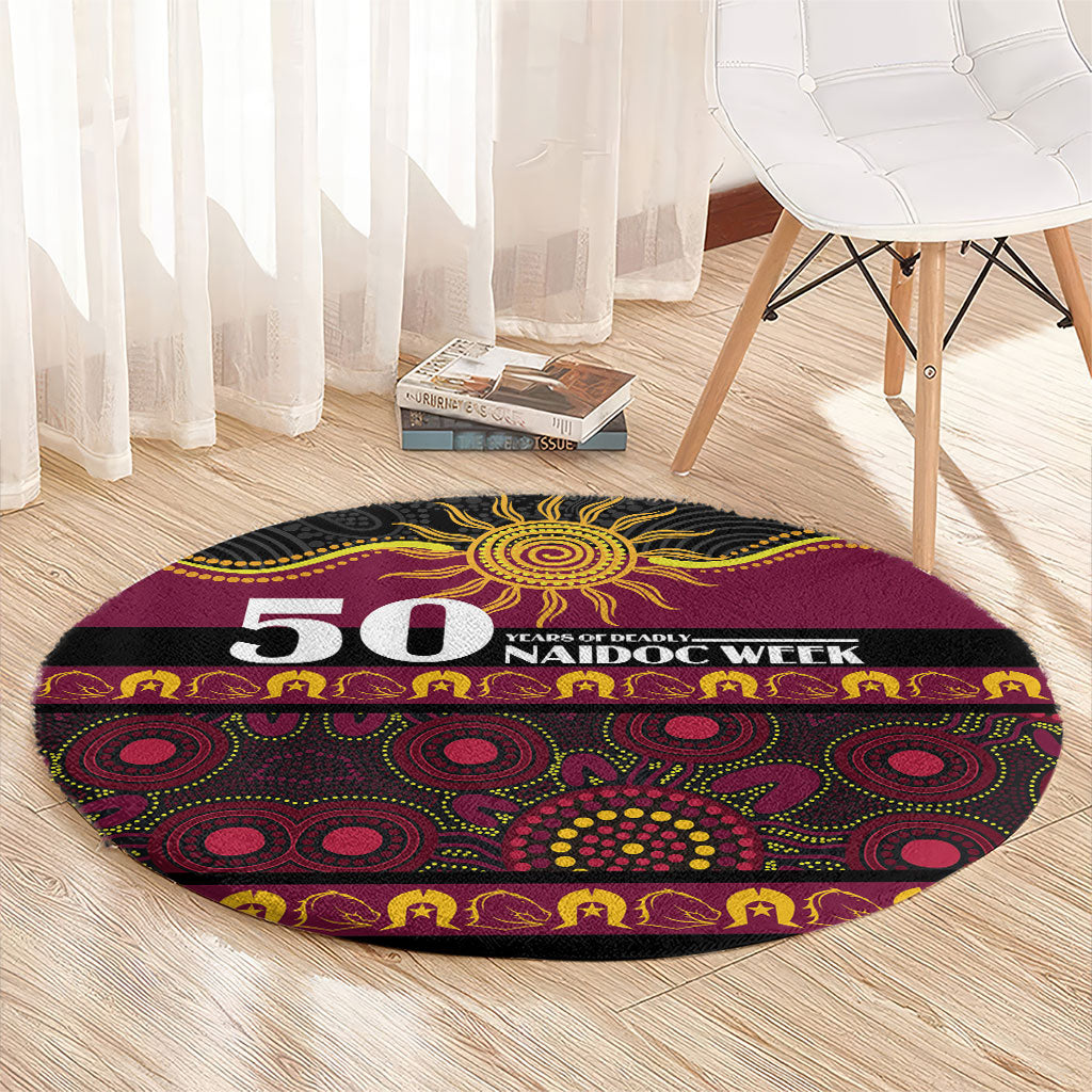 Broncos NAIDOC Week Round Carpet Aboriginal Torres Strait Islanders Vibe