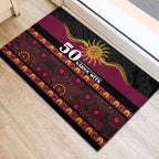 Broncos NAIDOC Week Rubber Doormat Aboriginal Torres Strait Islanders Vibe