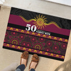 Broncos NAIDOC Week Rubber Doormat Aboriginal Torres Strait Islanders Vibe