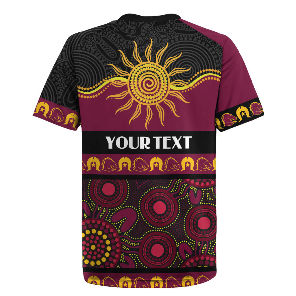 Broncos NAIDOC Week Personalised Rugby Jersey Aboriginal Torres Strait Islanders Vibe