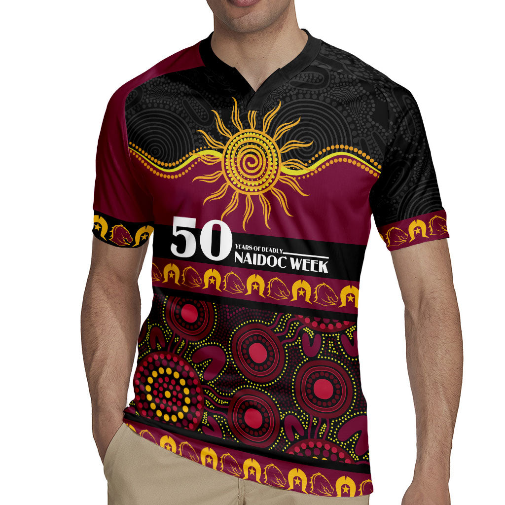 Broncos NAIDOC Week Personalised Rugby Jersey Aboriginal Torres Strait Islanders Vibe