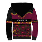 Broncos NAIDOC Week Personalised Sherpa Hoodie Aboriginal Torres Strait Islanders Vibe