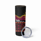 Broncos NAIDOC Week Personalised Skinny Tumbler Aboriginal Torres Strait Islanders Vibe