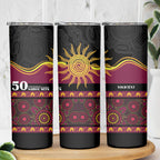 Broncos NAIDOC Week Personalised Skinny Tumbler Aboriginal Torres Strait Islanders Vibe
