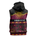 Broncos NAIDOC Week Personalised Sleeveless Hoodie Aboriginal Torres Strait Islanders Vibe